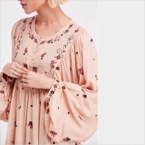 Free People Kiss from a Rose Peasant Top